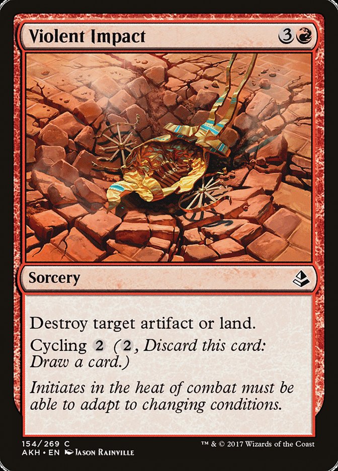 Violent Impact [Amonkhet] | PLUS EV GAMES 