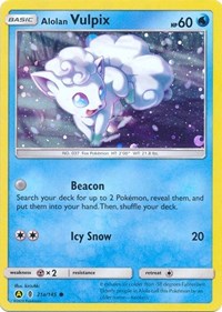 Alolan Vulpix (21a/145) (Alternate Art Promo) [Sun & Moon: Guardians Rising] | PLUS EV GAMES 