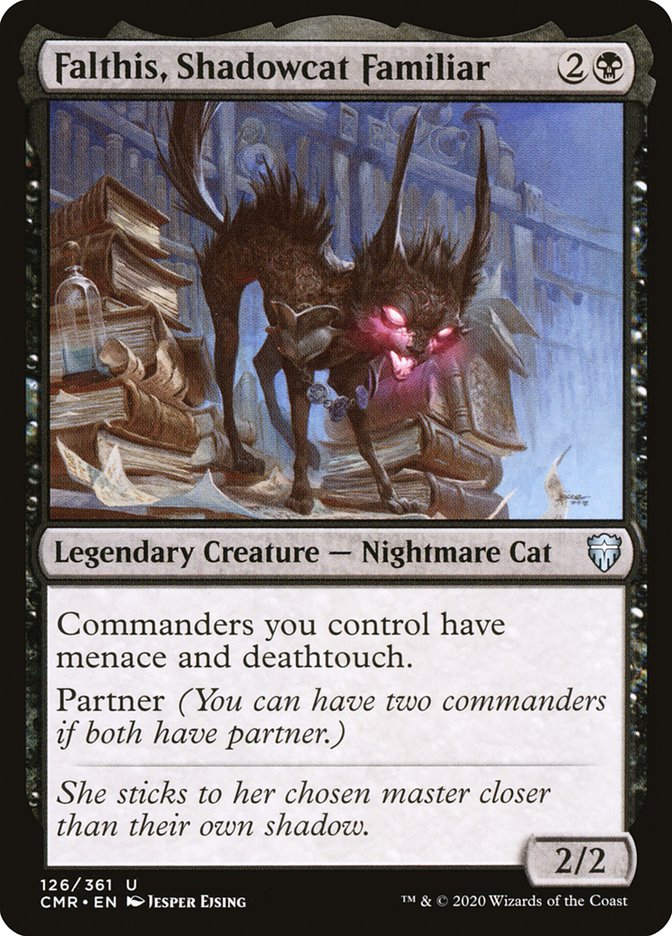 Falthis, Shadowcat Familiar [Commander Legends] | PLUS EV GAMES 