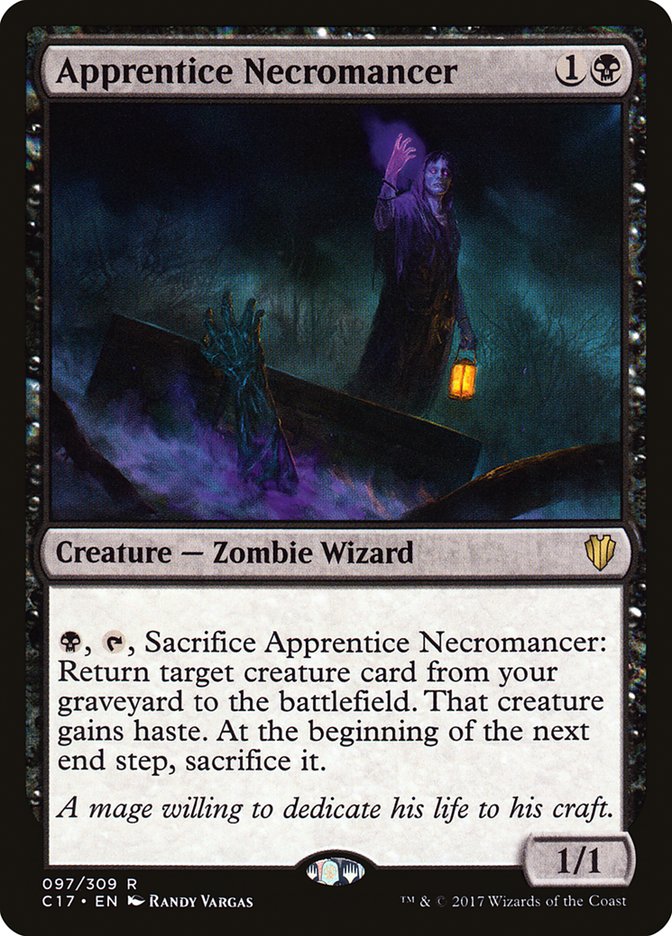 Apprentice Necromancer [Commander 2017] | PLUS EV GAMES 