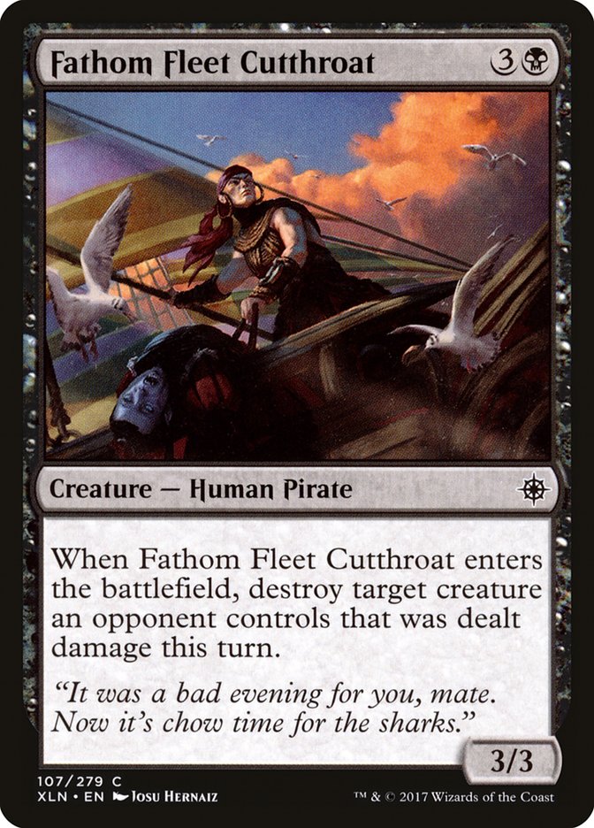 Fathom Fleet Cutthroat [Ixalan] | PLUS EV GAMES 