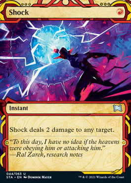 Shock (Etched Foil) [Strixhaven Mystical Archive] | PLUS EV GAMES 