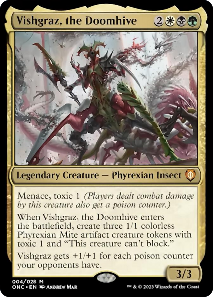 Vishgraz, the Doomhive [Phyrexia: All Will Be One Commander] | PLUS EV GAMES 