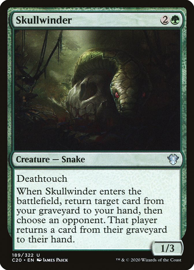 Skullwinder [Commander 2020] | PLUS EV GAMES 