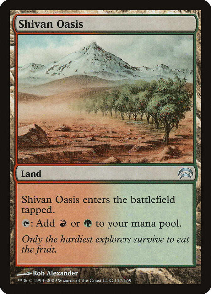 Shivan Oasis [Planechase] | PLUS EV GAMES 