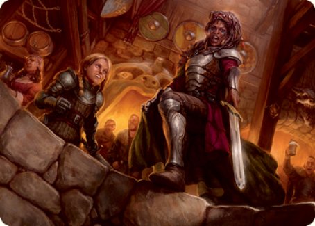 Veteran Dungeoneer Art Card [Dungeons & Dragons: Adventures in the Forgotten Realms Art Series] | PLUS EV GAMES 