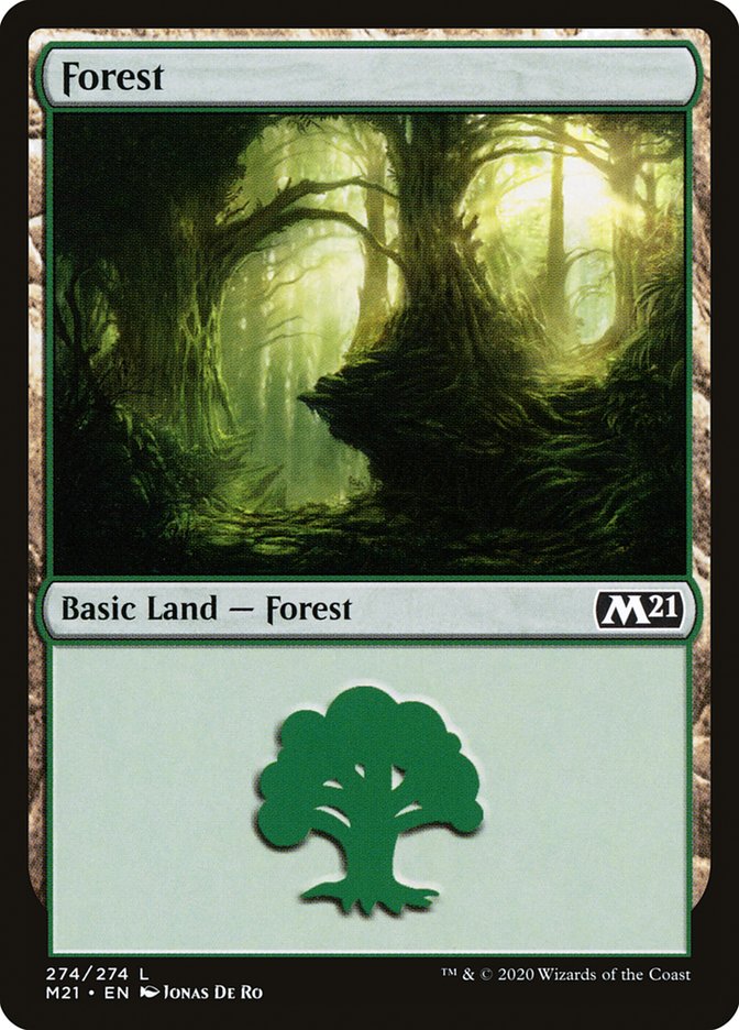 Forest (274) [Core Set 2021] | PLUS EV GAMES 