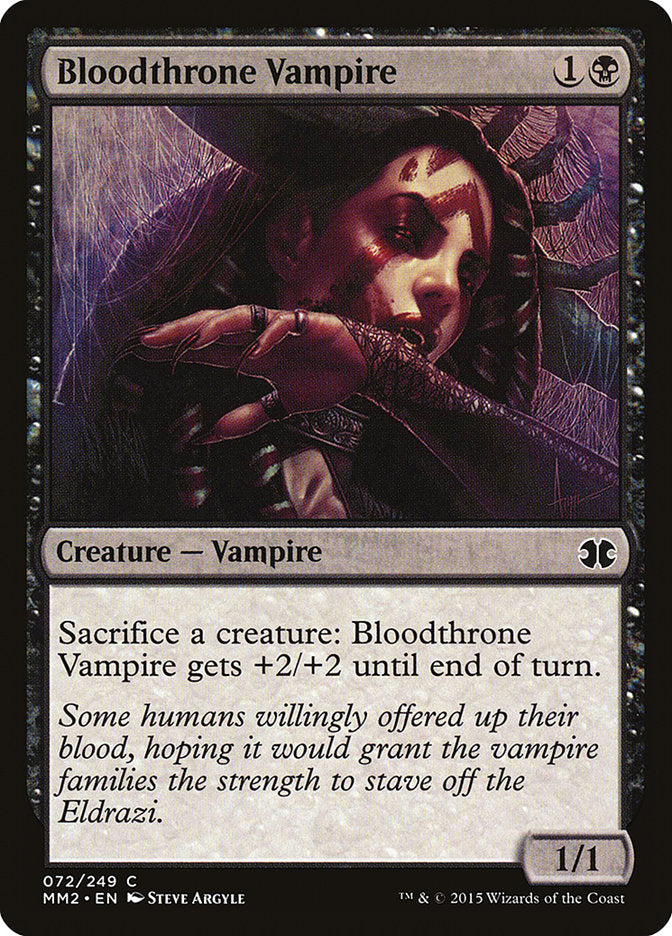 Bloodthrone Vampire [Modern Masters 2015] | PLUS EV GAMES 
