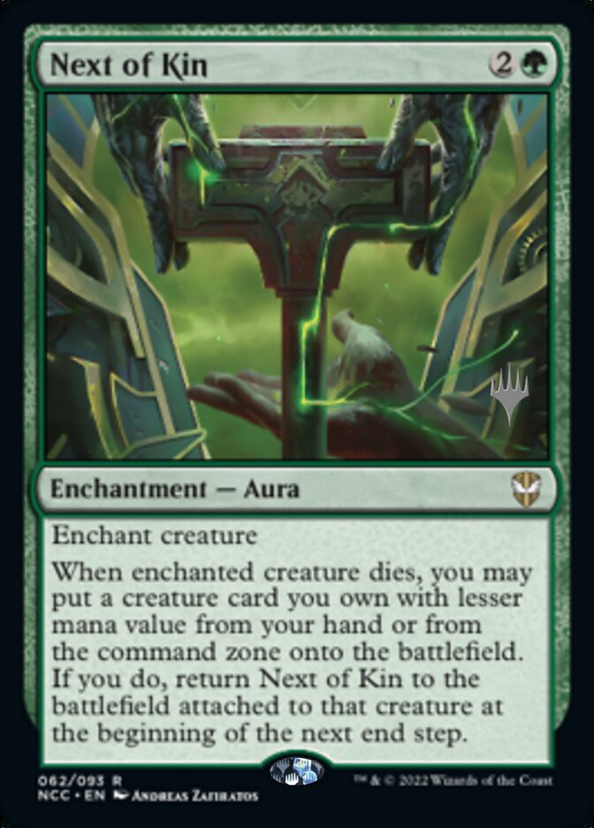 Next of Kin (Promo Pack) [Streets of New Capenna Commander Promos] | PLUS EV GAMES 