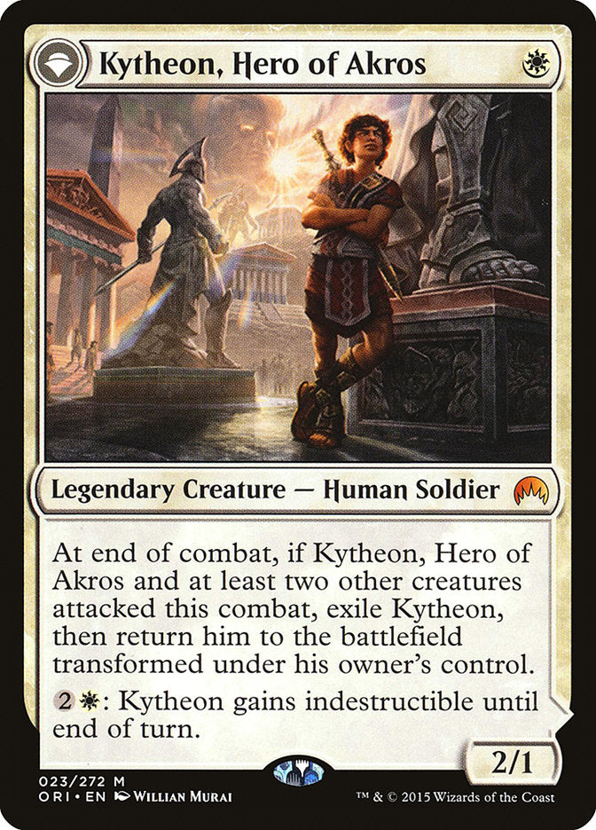 Kytheon, Hero of Akros // Gideon, Battle-Forged [Magic Origins] | PLUS EV GAMES 