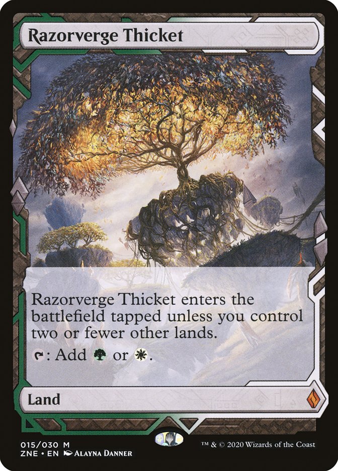 Razorverge Thicket (Expeditions) [Zendikar Rising Expeditions] | PLUS EV GAMES 