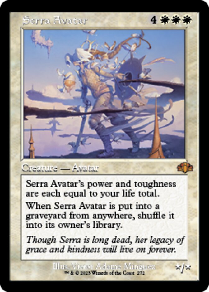 Serra Avatar (Retro) [Dominaria Remastered] | PLUS EV GAMES 