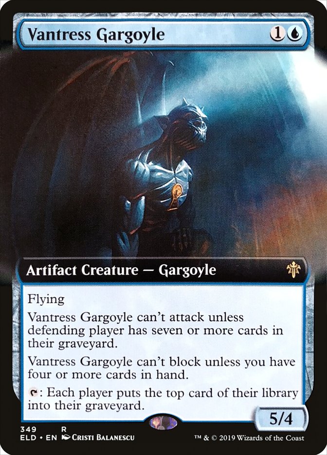 Vantress Gargoyle (Extended) [Throne of Eldraine] | PLUS EV GAMES 
