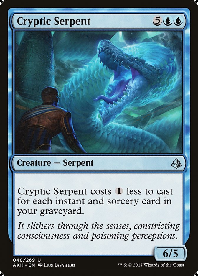 Cryptic Serpent [Amonkhet] | PLUS EV GAMES 