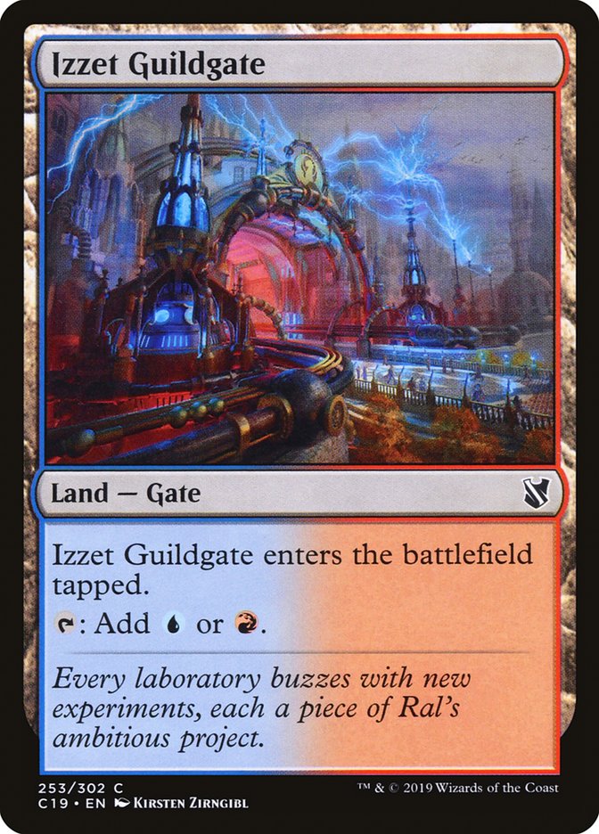 Izzet Guildgate [Commander 2019] | PLUS EV GAMES 