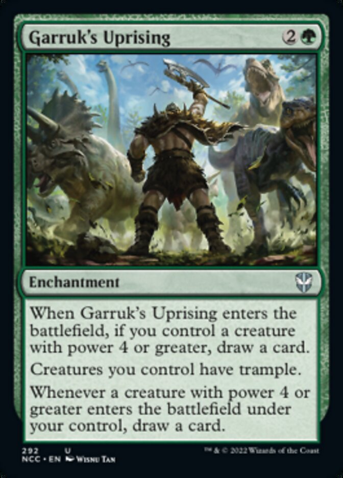 Garruk's Uprising [Streets of New Capenna Commander] | PLUS EV GAMES 