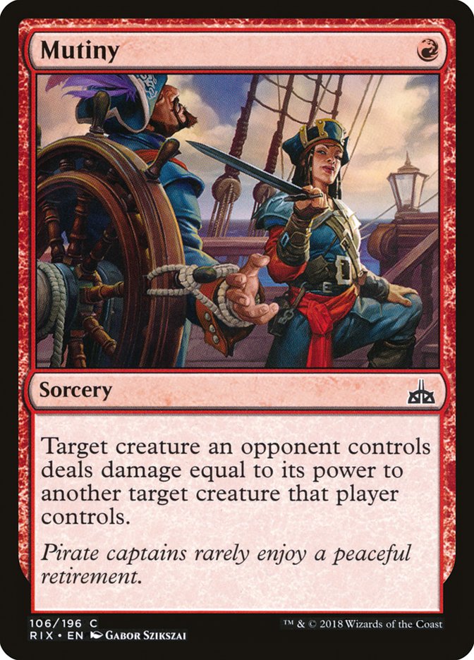 Mutiny [Rivals of Ixalan] | PLUS EV GAMES 