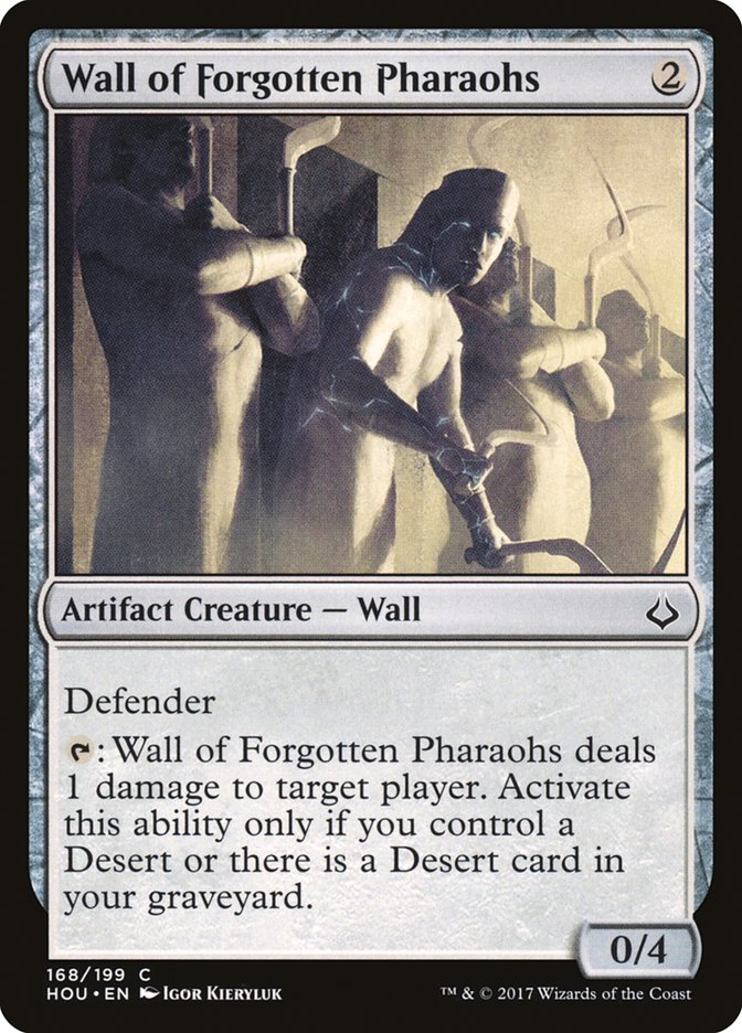 Wall of Forgotten Pharaohs [Hour of Devastation] | PLUS EV GAMES 