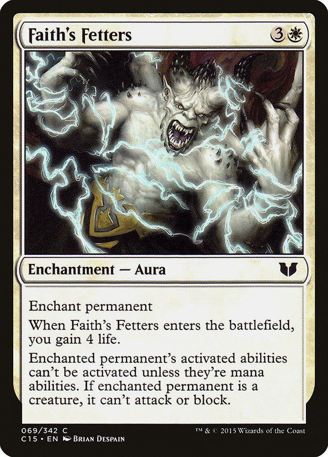 Faith's Fetters [Commander 2015] | PLUS EV GAMES 