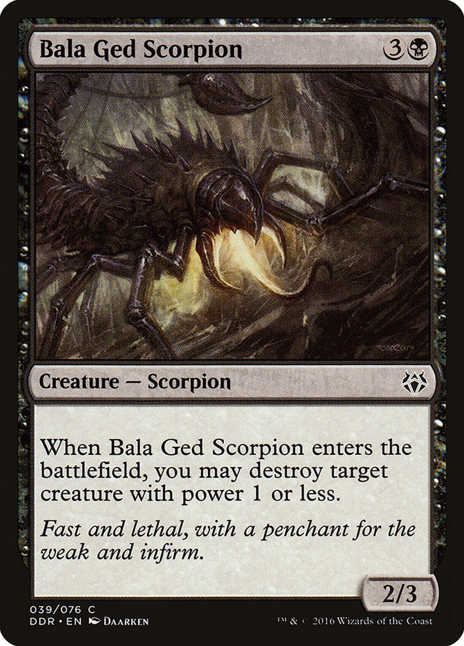 Bala Ged Scorpion [Duel Decks: Nissa vs. Ob Nixilis] | PLUS EV GAMES 