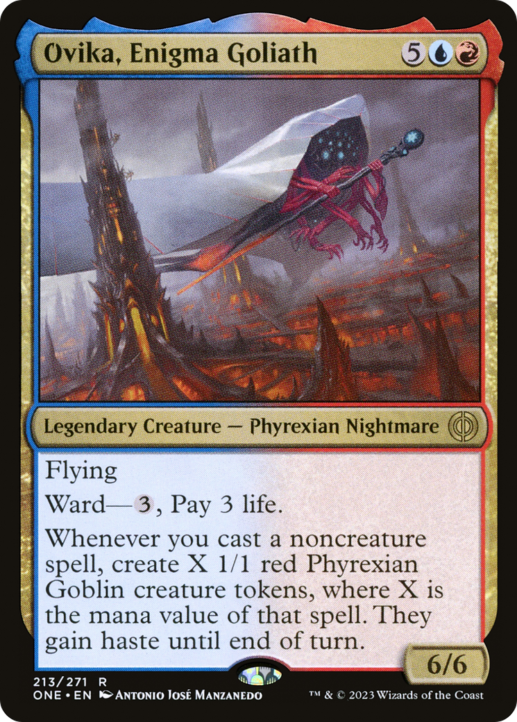 Ovika, Enigma Goliath [Phyrexia: All Will Be One] | PLUS EV GAMES 