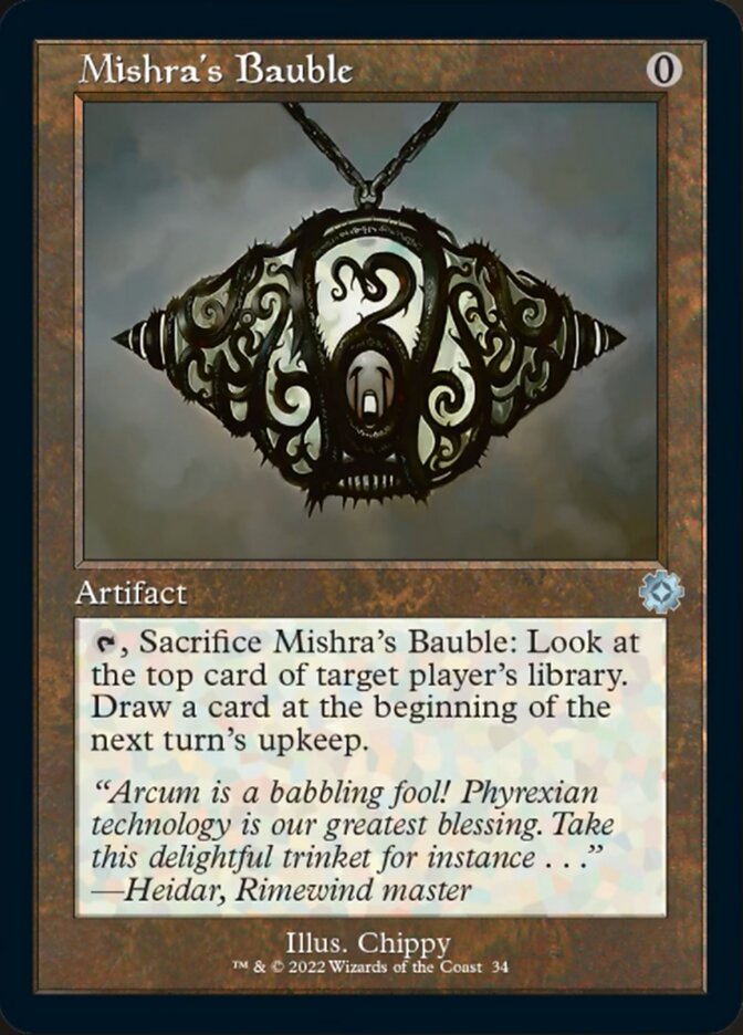 Mishra's Bauble (Retro) [The Brothers' War Retro Artifacts] | PLUS EV GAMES 