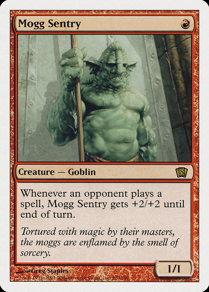 Mogg Sentry [Eighth Edition] | PLUS EV GAMES 