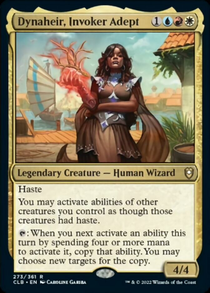 Dynaheir, Invoker Adept [Commander Legends: Battle for Baldur's Gate] | PLUS EV GAMES 