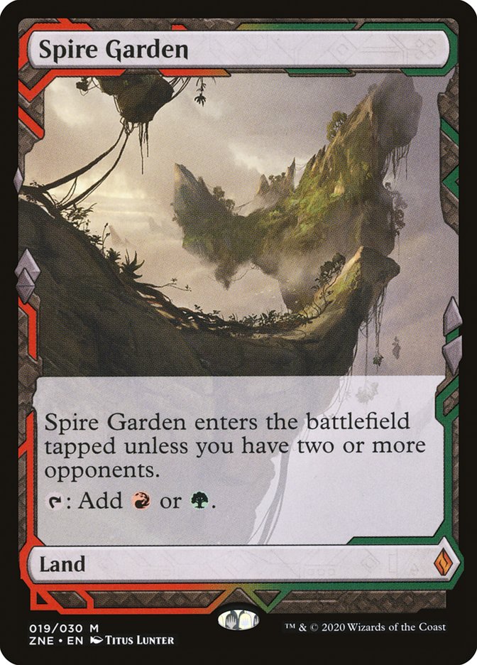 Spire Garden (Expeditions) [Zendikar Rising Expeditions] | PLUS EV GAMES 