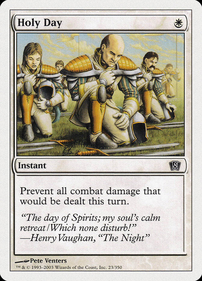 Holy Day [Eighth Edition] | PLUS EV GAMES 