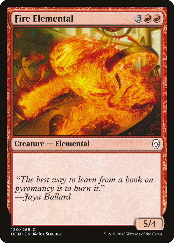 Fire Elemental [Dominaria] | PLUS EV GAMES 