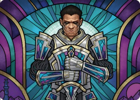 Aron, Benalia's Ruin Art Card [Dominaria United Art Series] | PLUS EV GAMES 