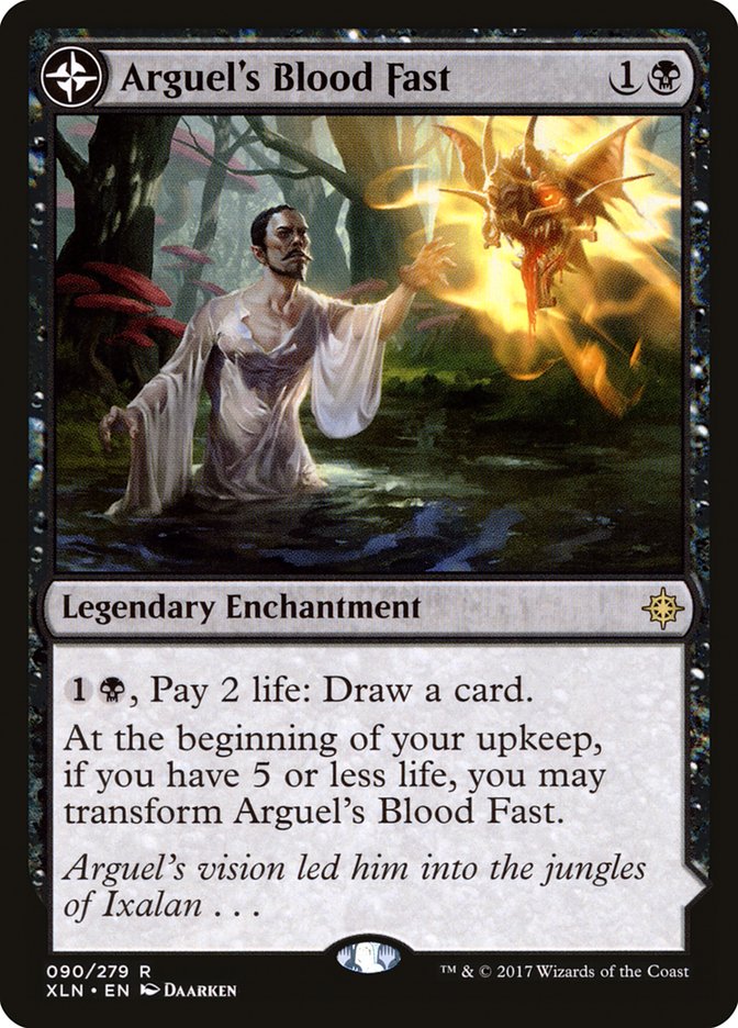 Arguel's Blood Fast // Temple of Aclazotz [Ixalan] | PLUS EV GAMES 