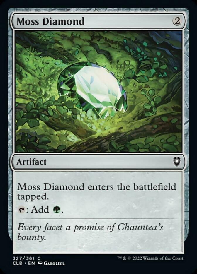 Moss Diamond [Commander Legends: Battle for Baldur's Gate] | PLUS EV GAMES 