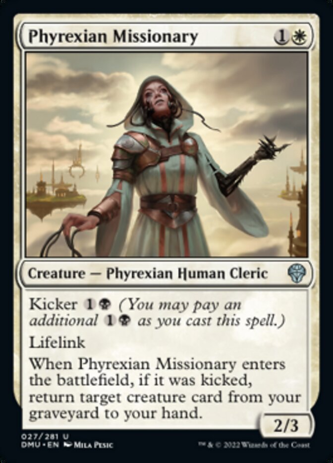 Phyrexian Missionary [Dominaria United] | PLUS EV GAMES 