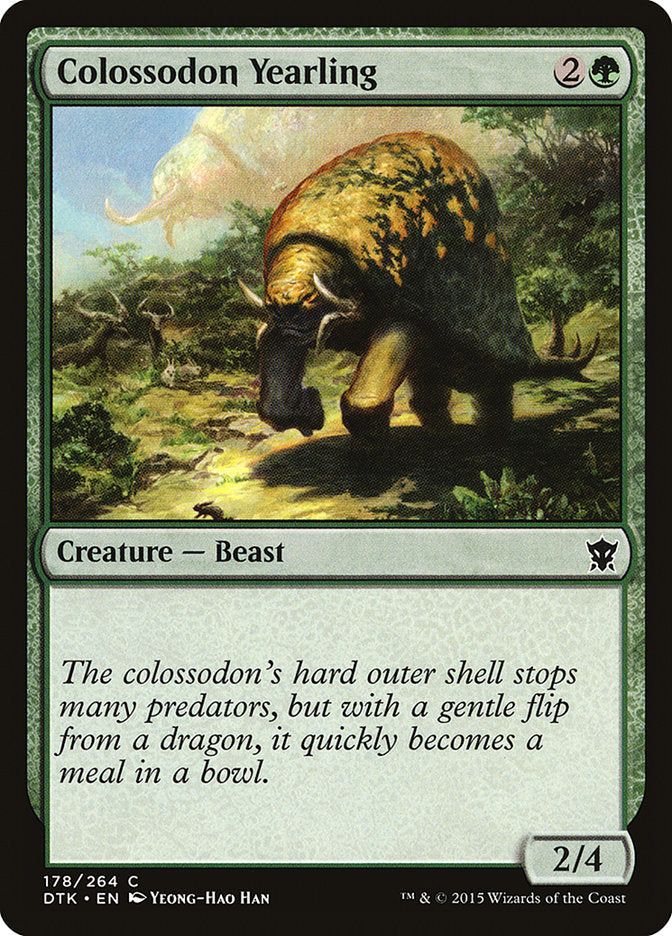 Colossodon Yearling [Dragons of Tarkir] | PLUS EV GAMES 