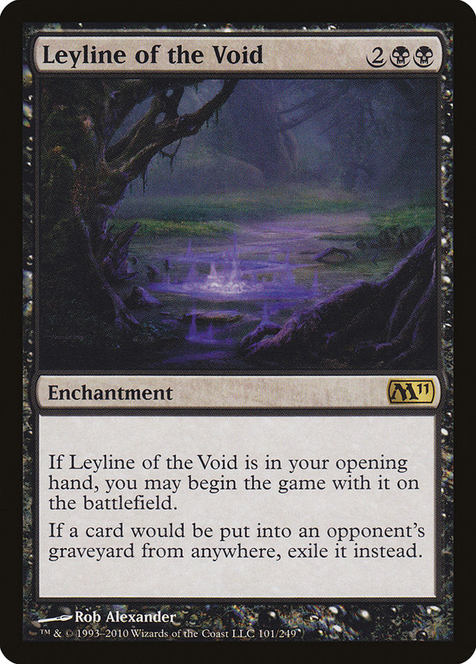 Leyline of the Void [Magic 2011] | PLUS EV GAMES 