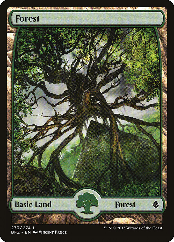 Forest (273) [Battle for Zendikar] | PLUS EV GAMES 