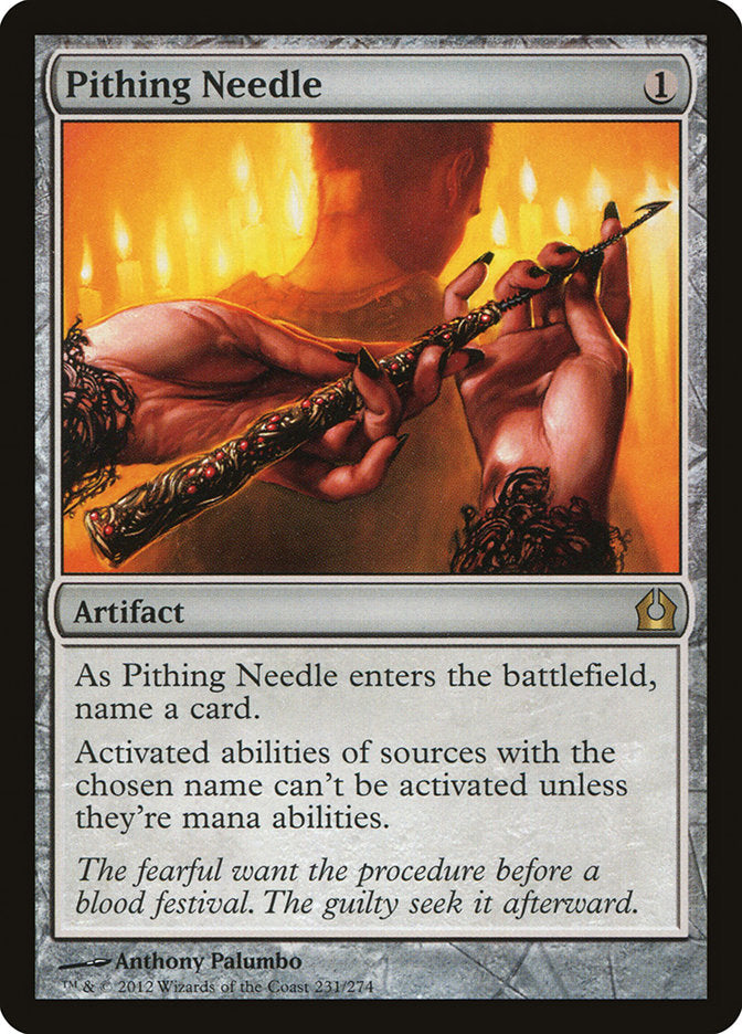 Pithing Needle [Return to Ravnica] | PLUS EV GAMES 