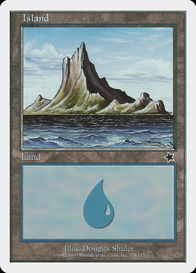 Island (158) [Starter 1999] | PLUS EV GAMES 
