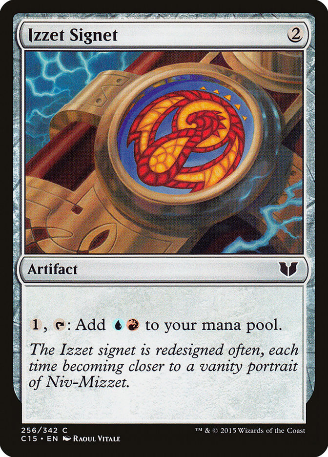 Izzet Signet [Commander 2015] | PLUS EV GAMES 