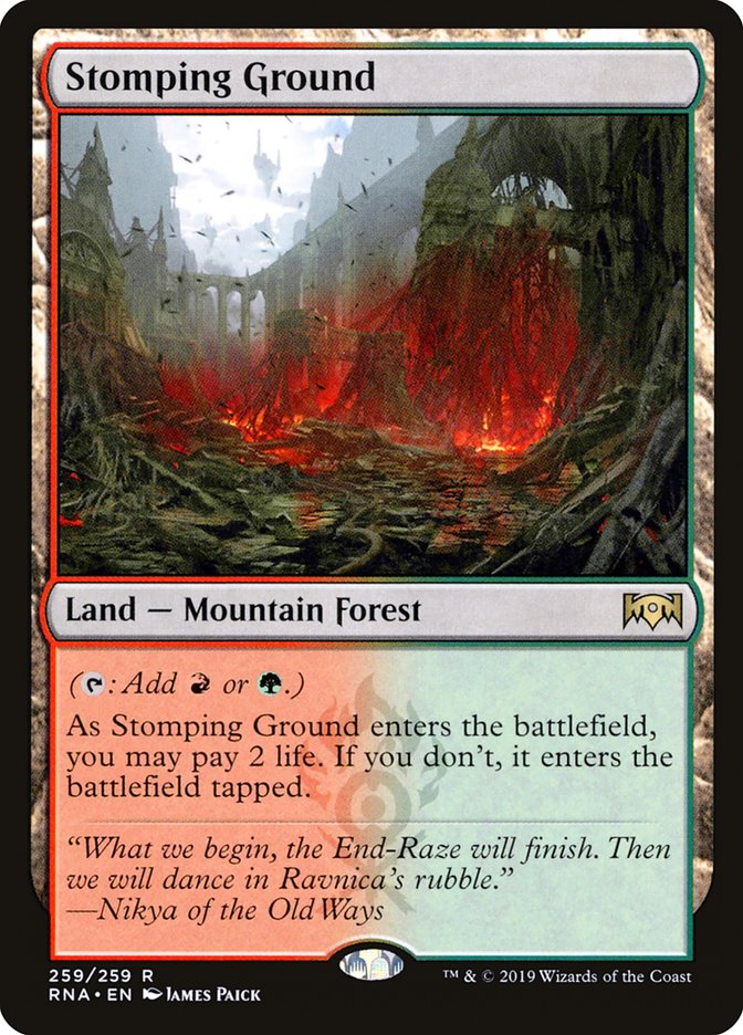 Stomping Ground [Ravnica Allegiance] | PLUS EV GAMES 