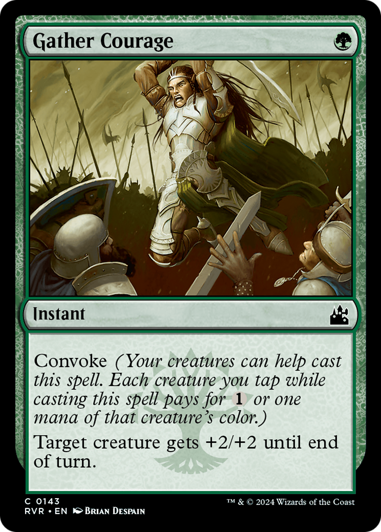 Gather Courage [Ravnica Remastered] | PLUS EV GAMES 