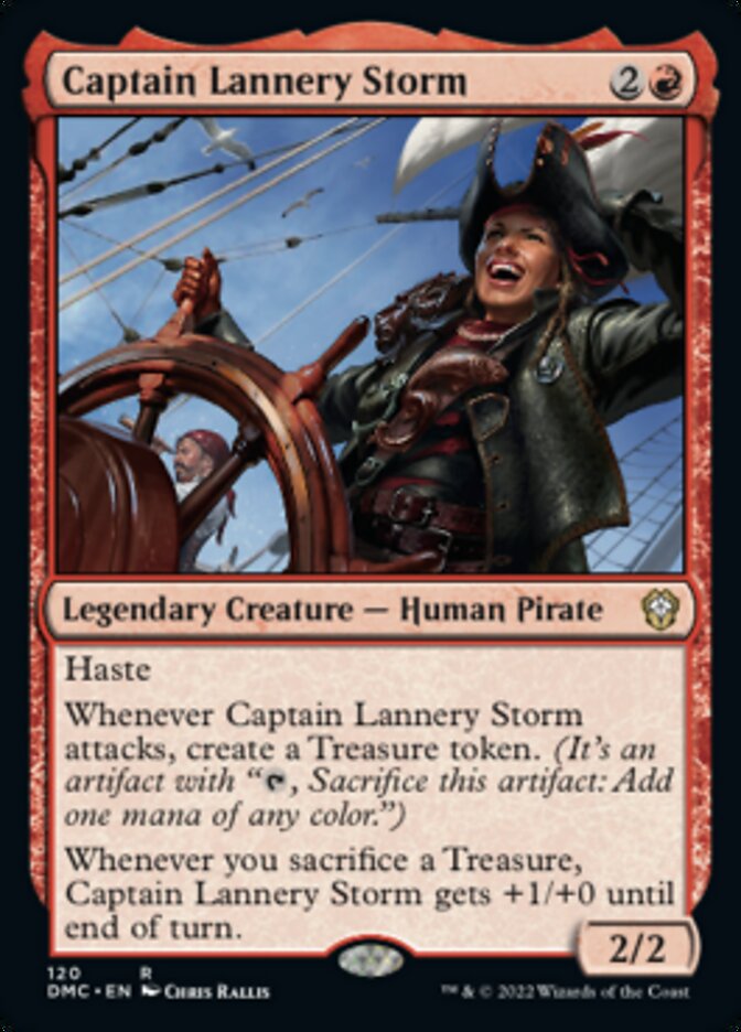 Captain Lannery Storm [Dominaria United Commander] | PLUS EV GAMES 