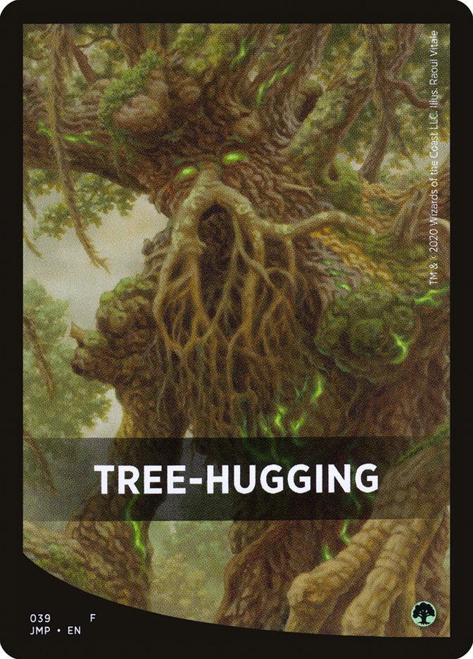 Tree-Hugging Theme Card [Jumpstart Front Cards] | PLUS EV GAMES 