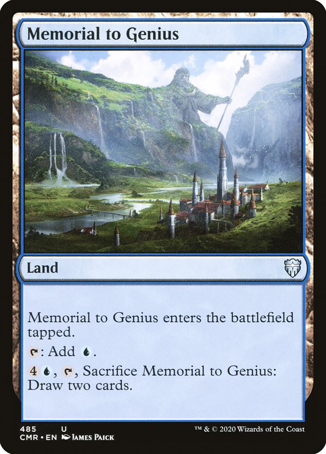 Memorial to Genius [Commander Legends] | PLUS EV GAMES 