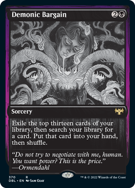 Demonic Bargain [Innistrad: Double Feature] | PLUS EV GAMES 