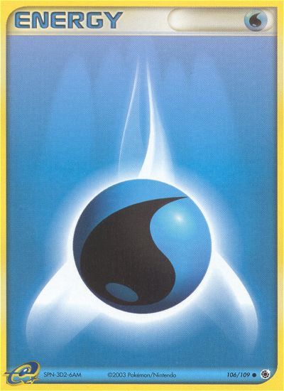 Water Energy (106/109) [EX: Ruby & Sapphire] | PLUS EV GAMES 