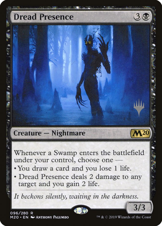 Dread Presence (Promo Pack) [Core Set 2020 Promos] | PLUS EV GAMES 