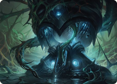 Expand the Sphere Art Card [Phyrexia: All Will Be One Art Series] | PLUS EV GAMES 